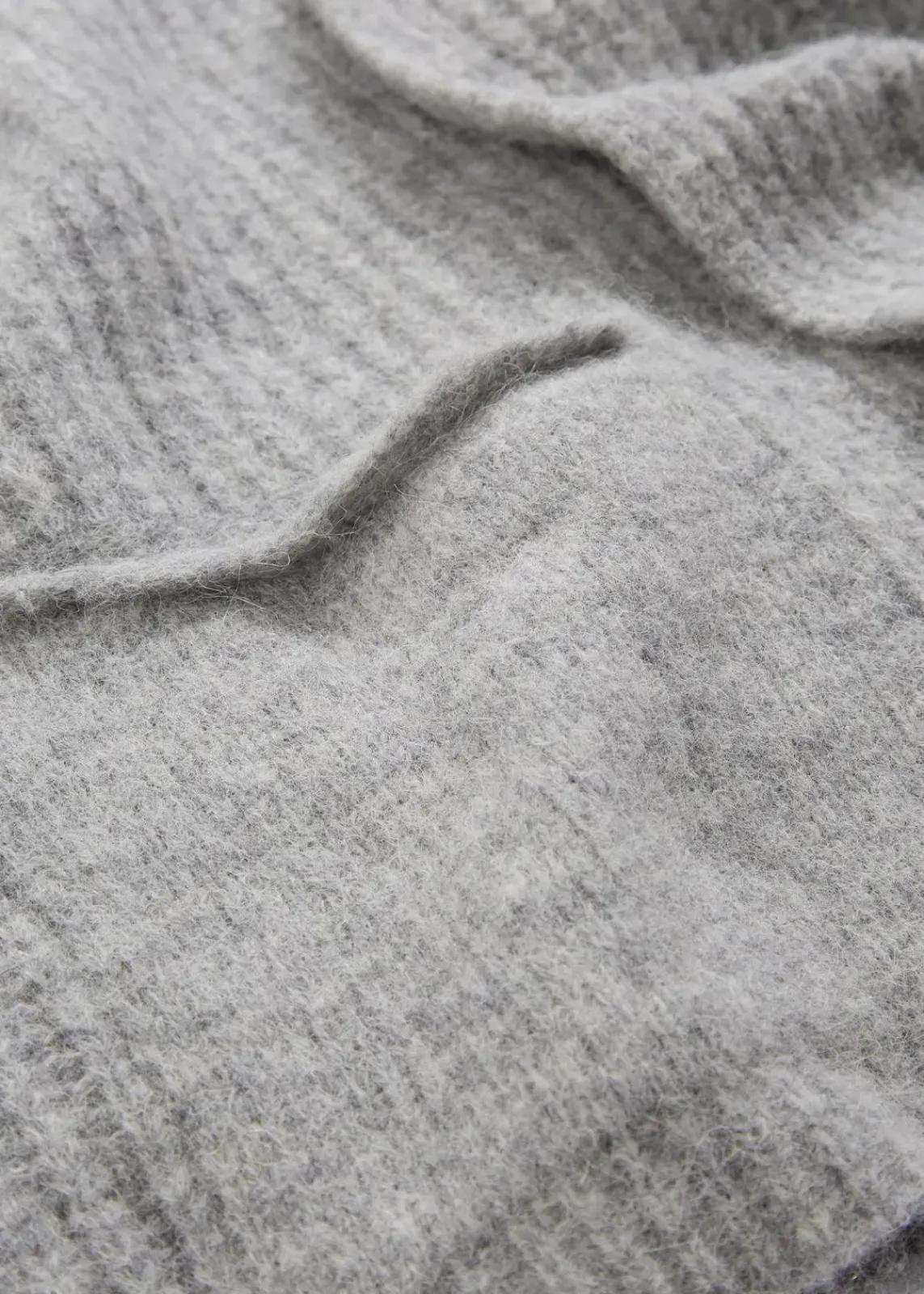 bonprix Bekleidung·Umstandsmode|Premium^Grobstrickweste mit Alpakawolle hellgrau meliert