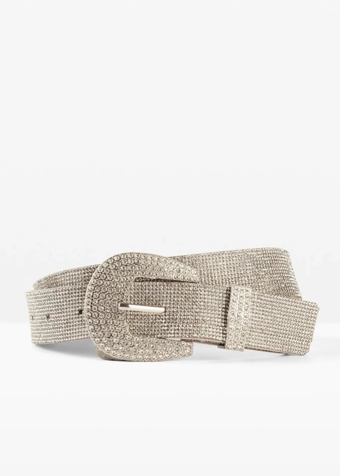 bonprix Gürtel|Schuhe & Accessoires In Spezialgrößen·Gürtel^Gürtel silberfarben