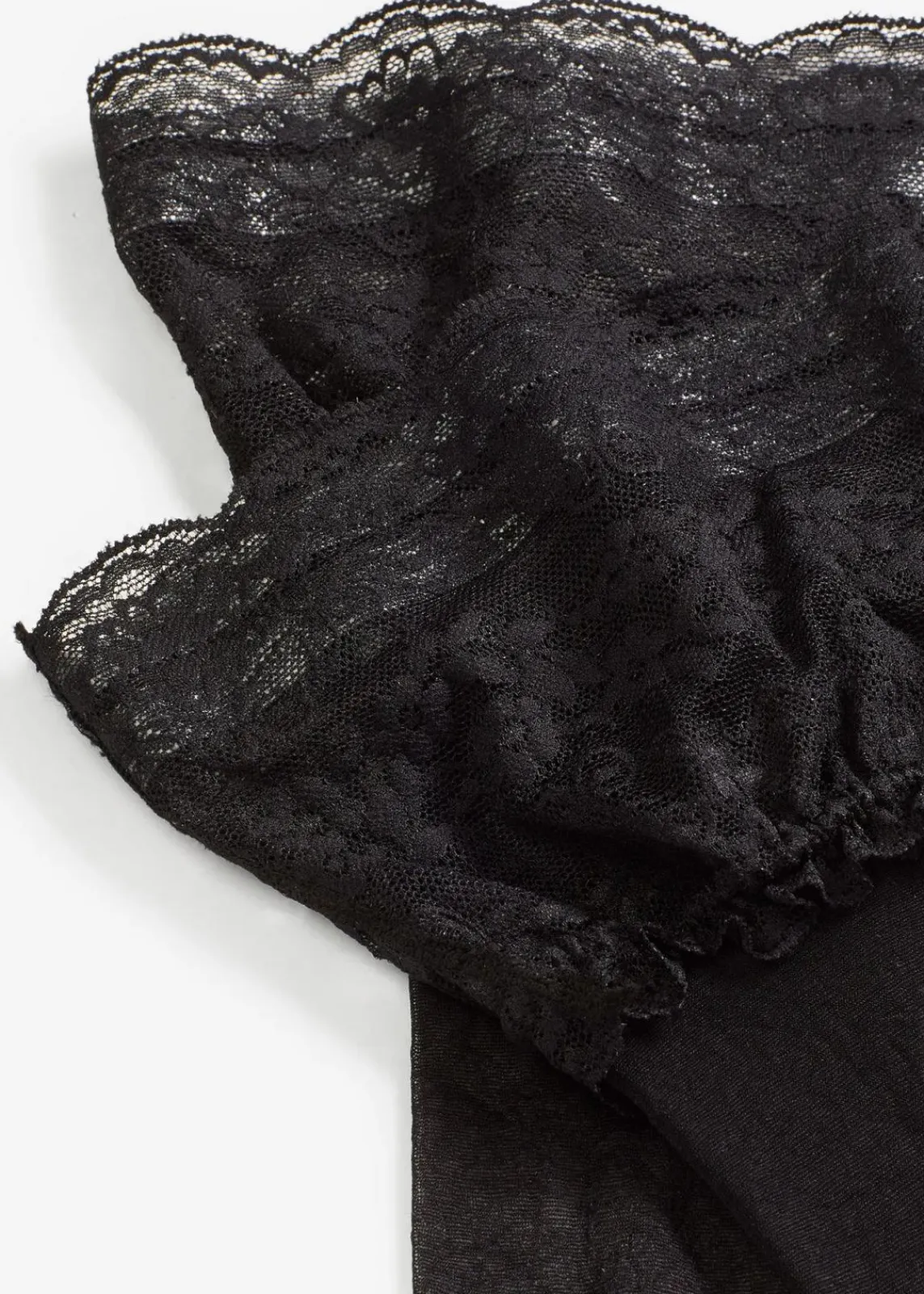 bonprix Wäsche·Socken & Strumpfhosen|Wäsche·Erotikwäsche^Halterlose Strümpfe mit Spitze 20 DEN schwarz
