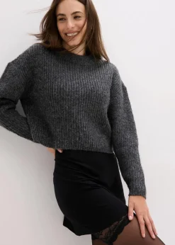 bonprix Wäsche·Socken & Strumpfhosen|Wäsche·Erotikwäsche^Halterlose Strümpfe mit Spitze 20 DEN schwarz
