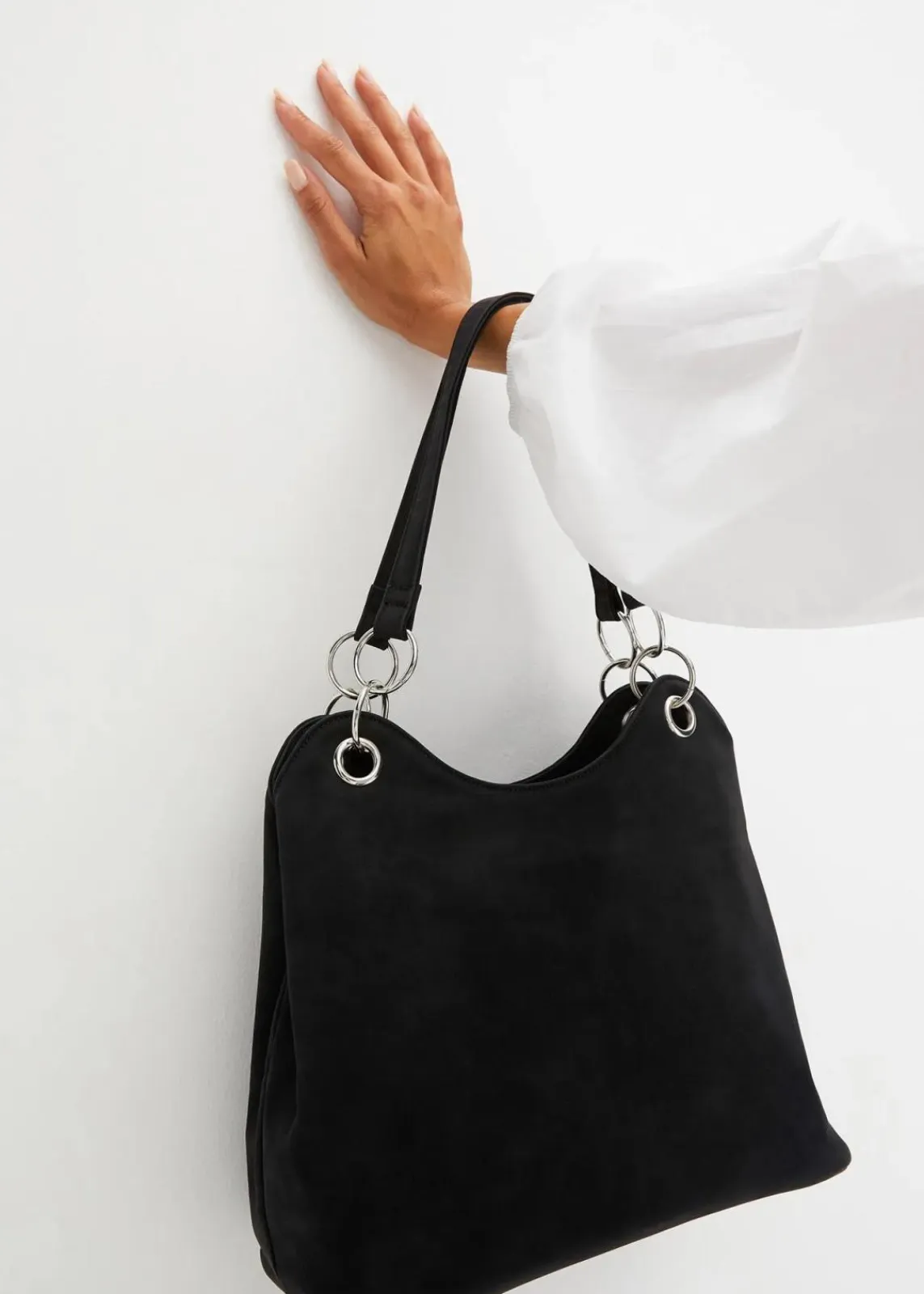 bonprix Taschen^Handtasche schwarz