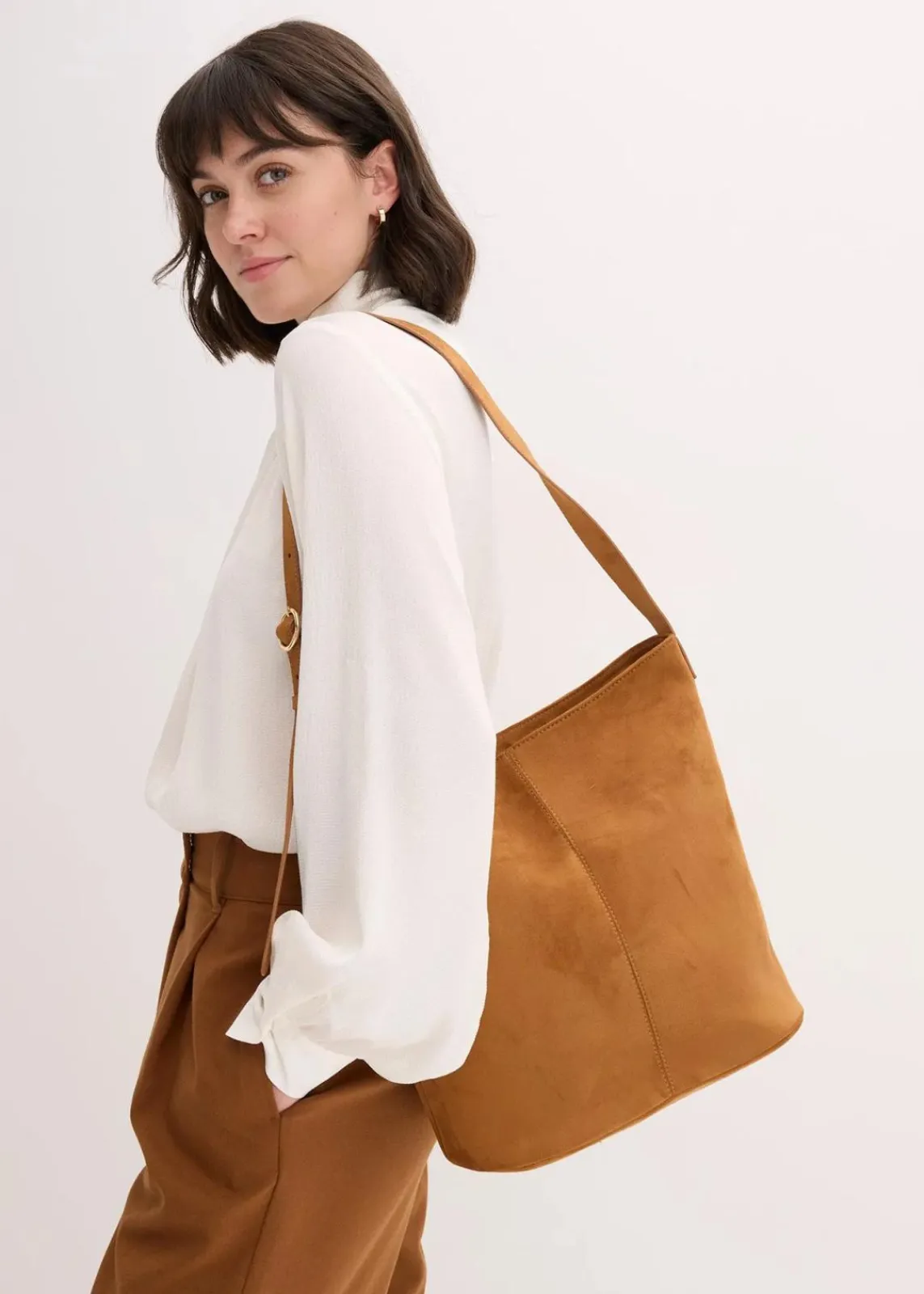 bonprix Taschen^Handtasche cognac braun