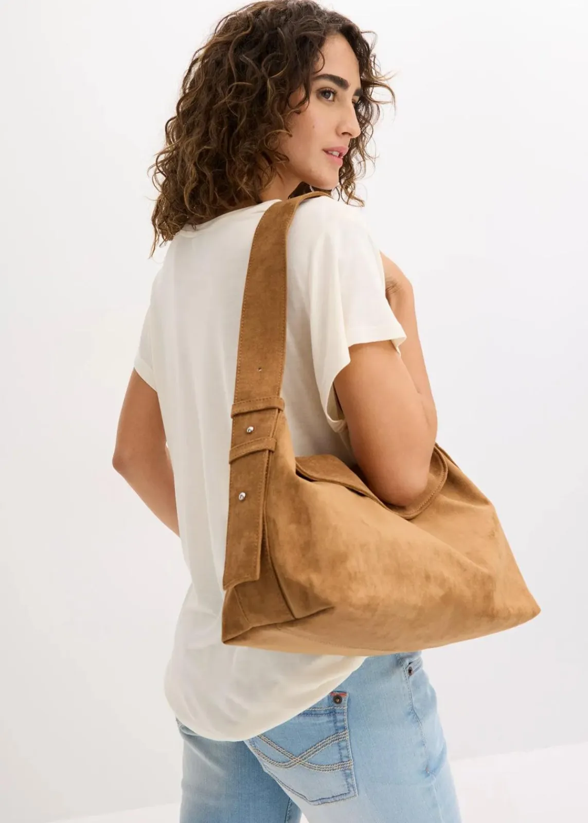 bonprix Taschen^Handtasche gewürzbraun