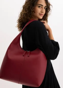 bonprix Taschen^Handtasche dunkelbeere