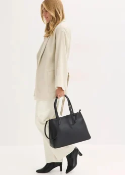 bonprix Taschen^Handtasche schwarz