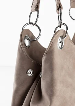 bonprix Taschen^Handtasche mittelbraun