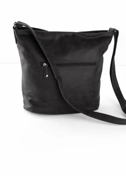 bonprix Taschen^Handtasche mit austauschbarem Trageriemen schwarz