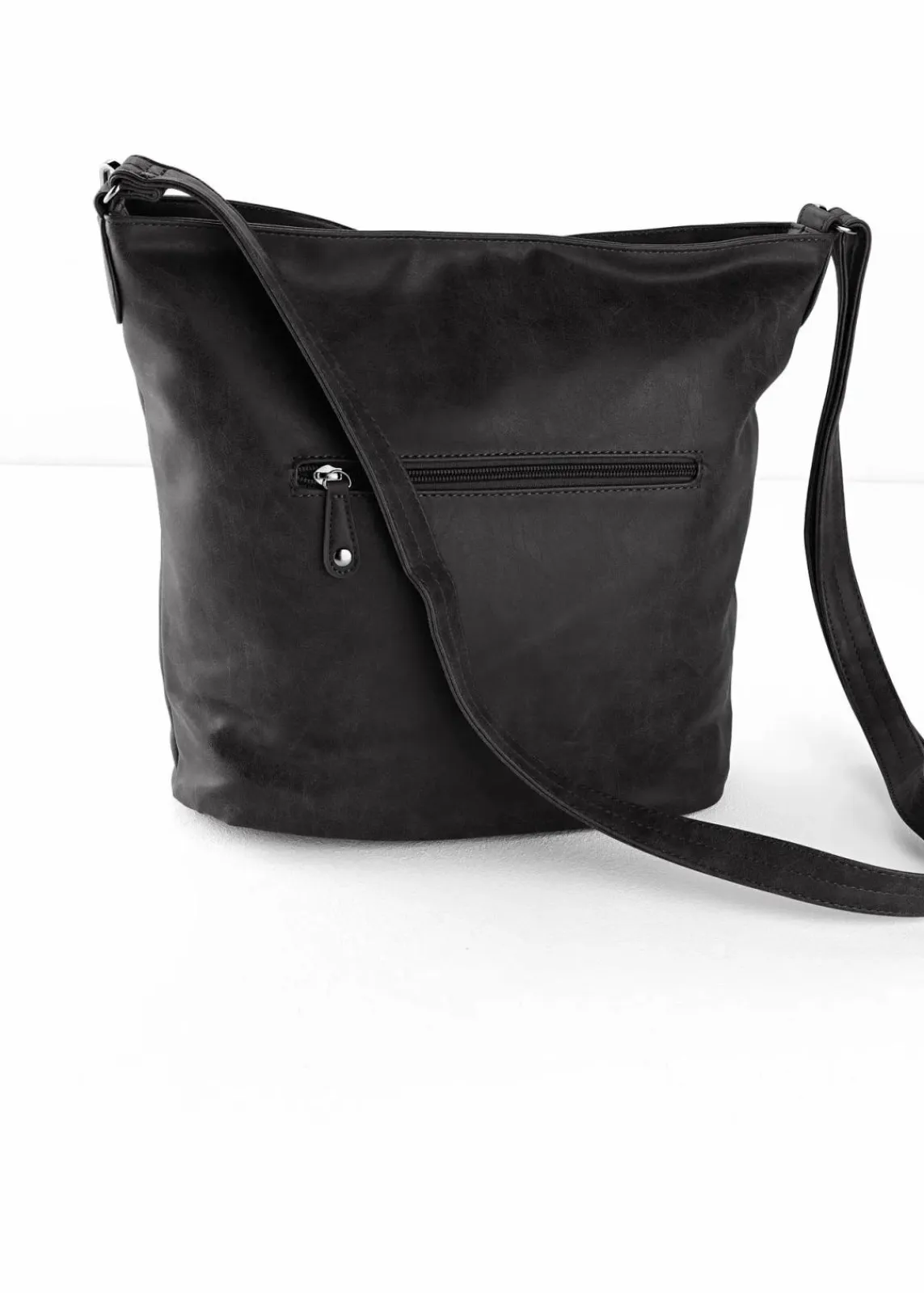 bonprix Taschen^Handtasche mit austauschbarem Trageriemen schwarz