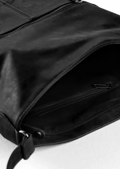 bonprix Taschen^Handtasche mit austauschbarem Trageriemen schwarz