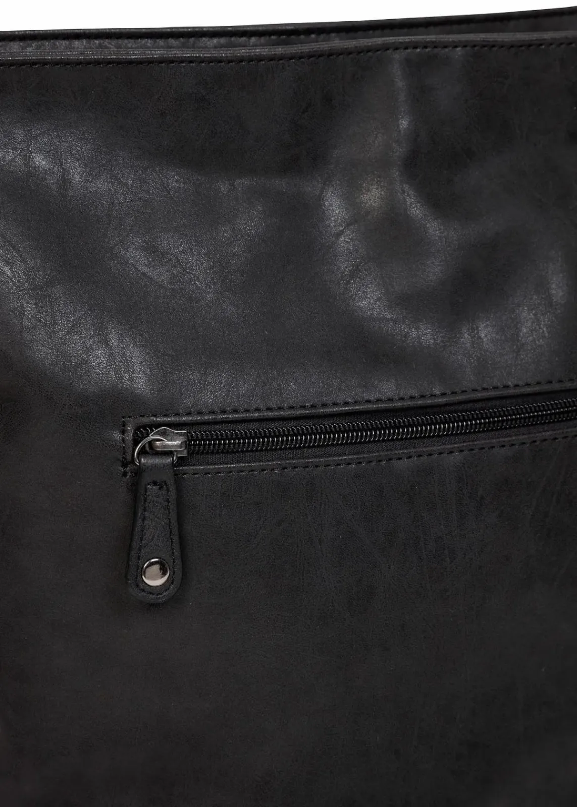 bonprix Taschen^Handtasche mit austauschbarem Trageriemen schwarz