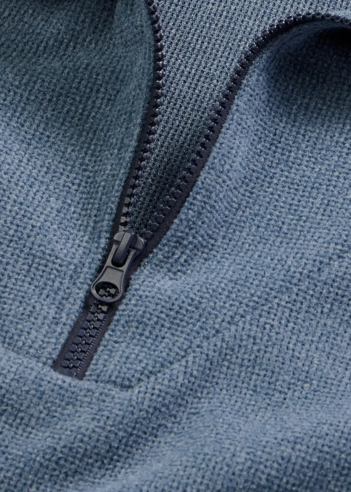 bonprix Wäsche·Homewear|Wäsche·Nachtwäsche^Hausanzug aus softem Waffeljersey dunkelblau meliert