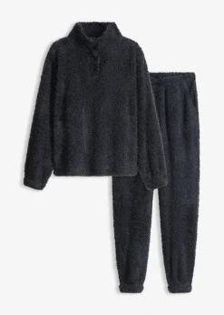 bonprix Wäsche·Homewear|Wäsche·Nachtwäsche^Hausanzug aus weichem Material nachtblau