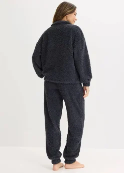 bonprix Wäsche·Homewear|Wäsche·Nachtwäsche^Hausanzug aus weichem Material nachtblau