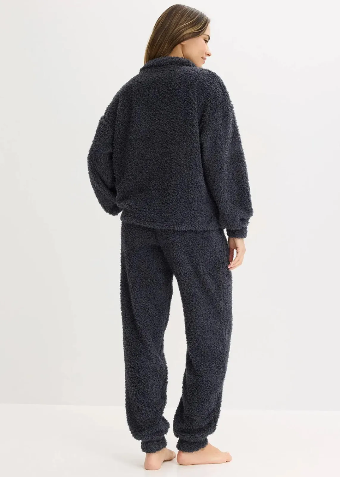 bonprix Wäsche·Homewear|Wäsche·Nachtwäsche^Hausanzug aus weichem Material nachtblau