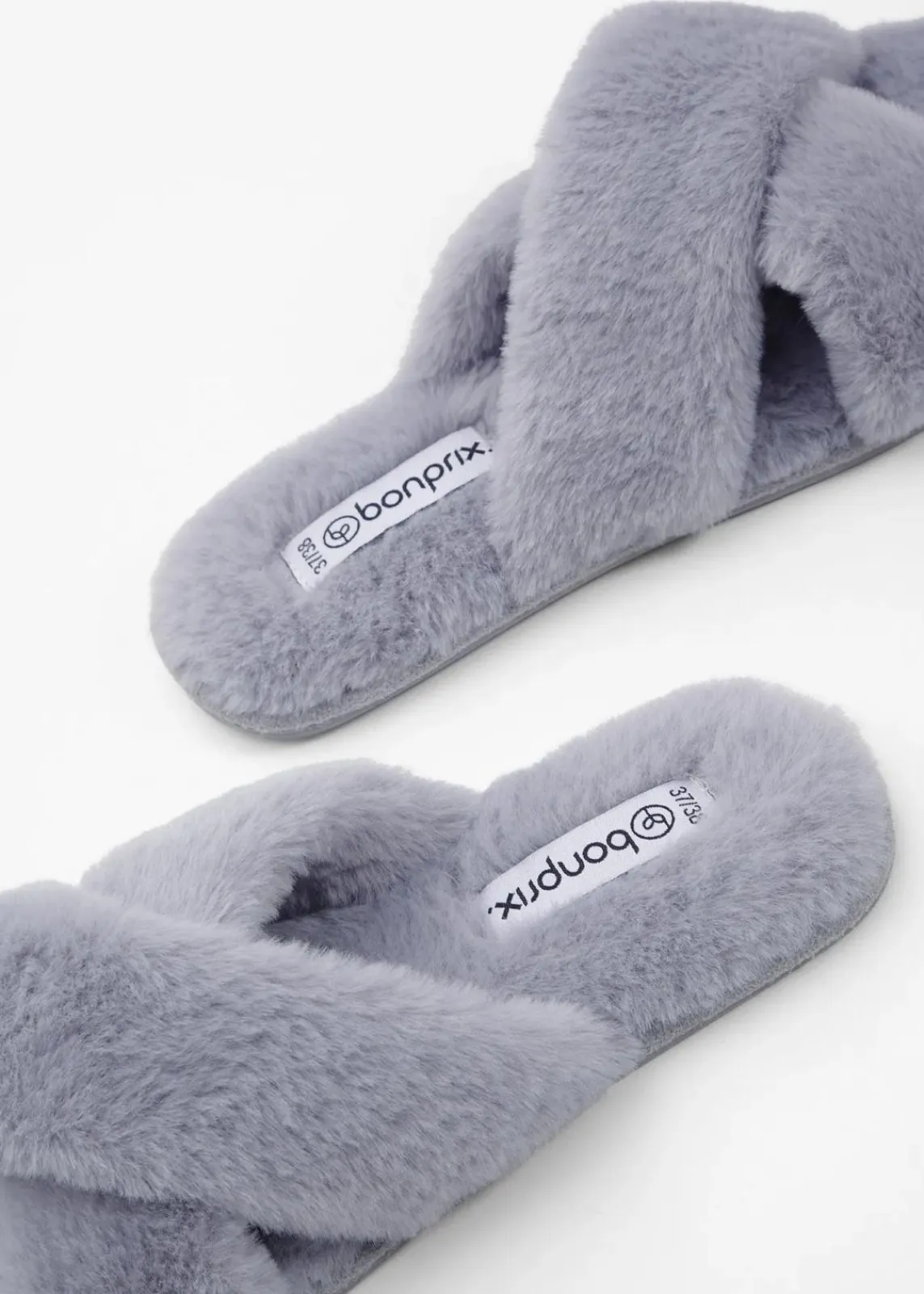 bonprix Hausschuhe|Homewear^Hausschuhe grau