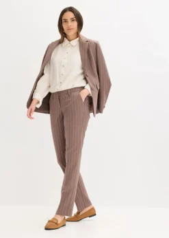 bonprix Blusen & Tuniken|Bekleidung·Jacken & Mäntel^Hemdbluse wollweiß