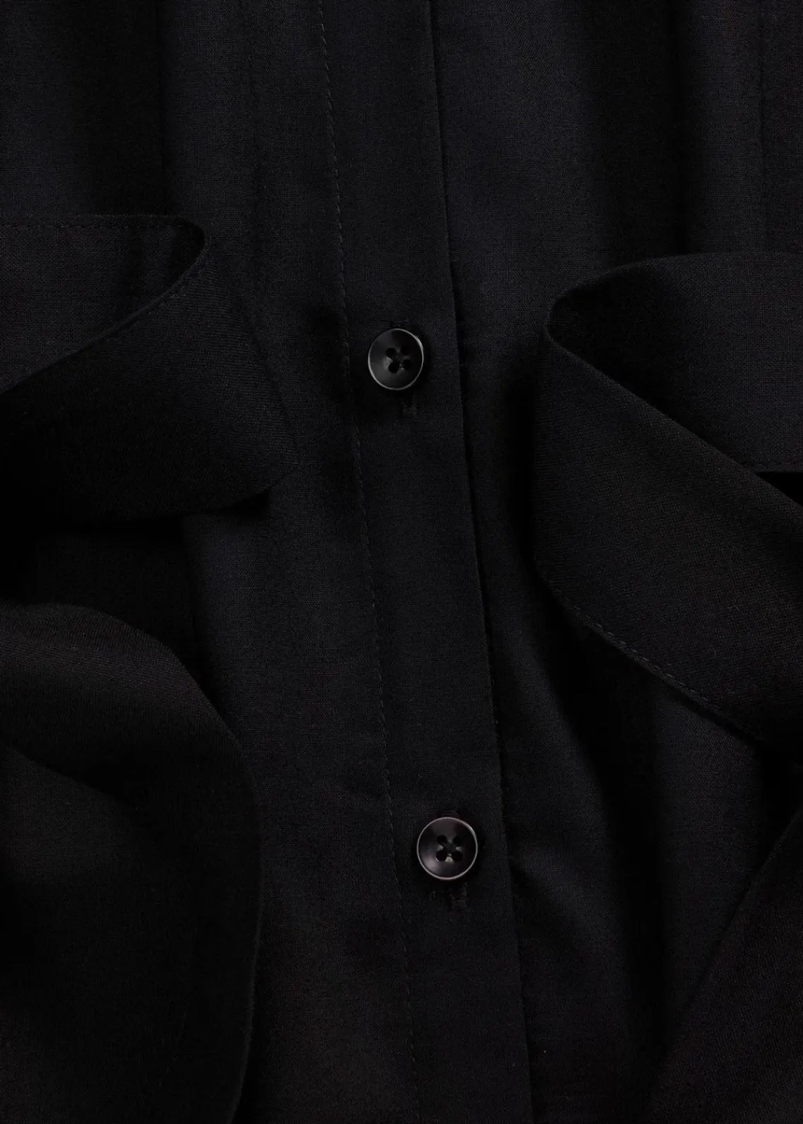 bonprix Bekleidung·Pullover & Strickjacken|Kleider^Hemdblusenkleid aus Viskose schwarz