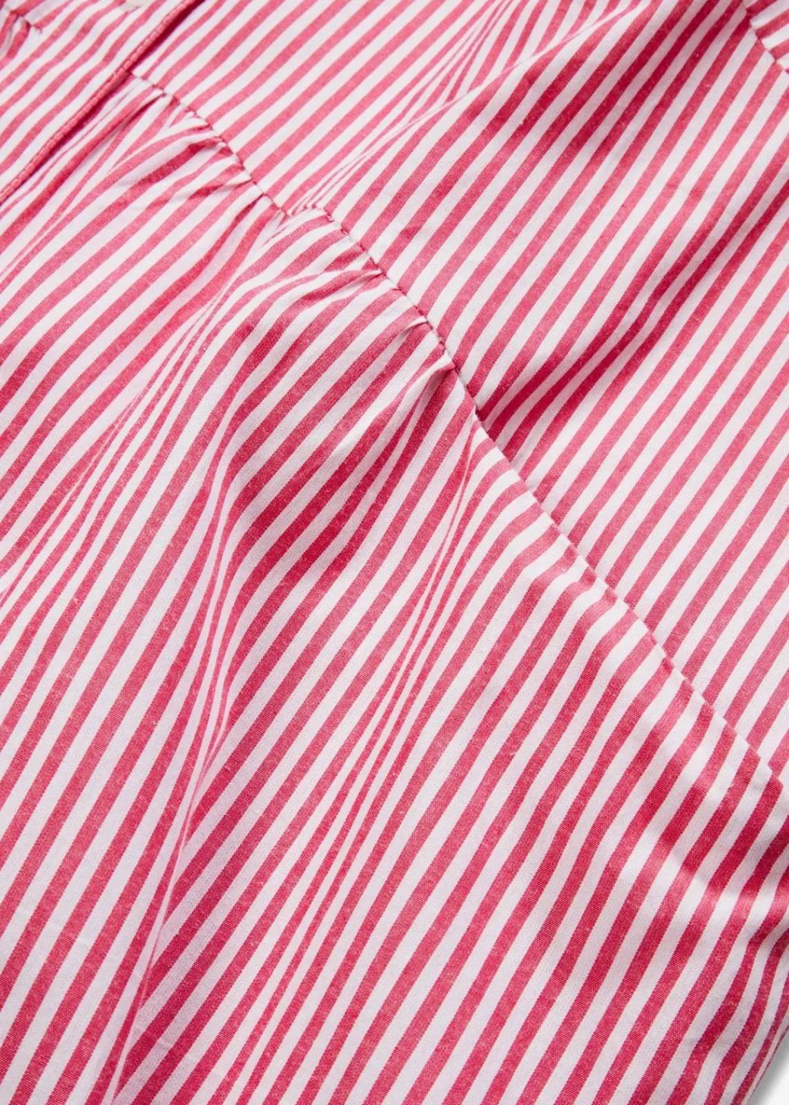 bonprix Bekleidung·Pullover & Strickjacken|Kleider^Hemdblusenkleid gestreift pinklady/weiß gestreift