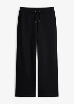 bonprix Bekleidung·Röcke|Bekleidung·Blusen & Tuniken^Highwaist Jogginghose aus reiner Bio-Baumwolle schwarz