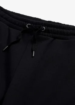 bonprix Bekleidung·Röcke|Bekleidung·Blusen & Tuniken^Highwaist Jogginghose aus reiner Bio-Baumwolle schwarz