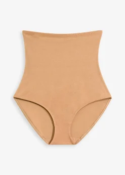 bonprix Wäsche·Shapewear|Wäsche·Höschen^Highwaist Shape Slip aus schimmerndem Material mit mittlerer Formkraft goldbeige