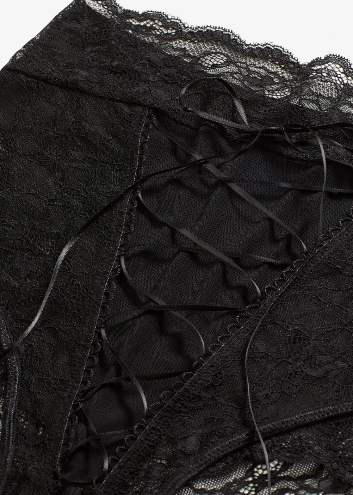 bonprix Wäsche·Erotikwäsche|Erotikwäsche^Highwaist Slip ouvert schwarz