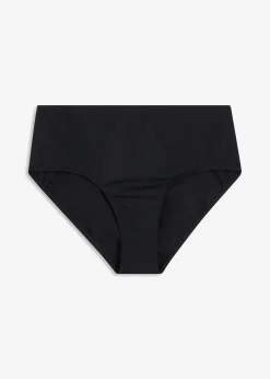 bonprix Nachhaltigere Materialien|Bedeckende Bademode^Highwaist-Bikinihose schwarz
