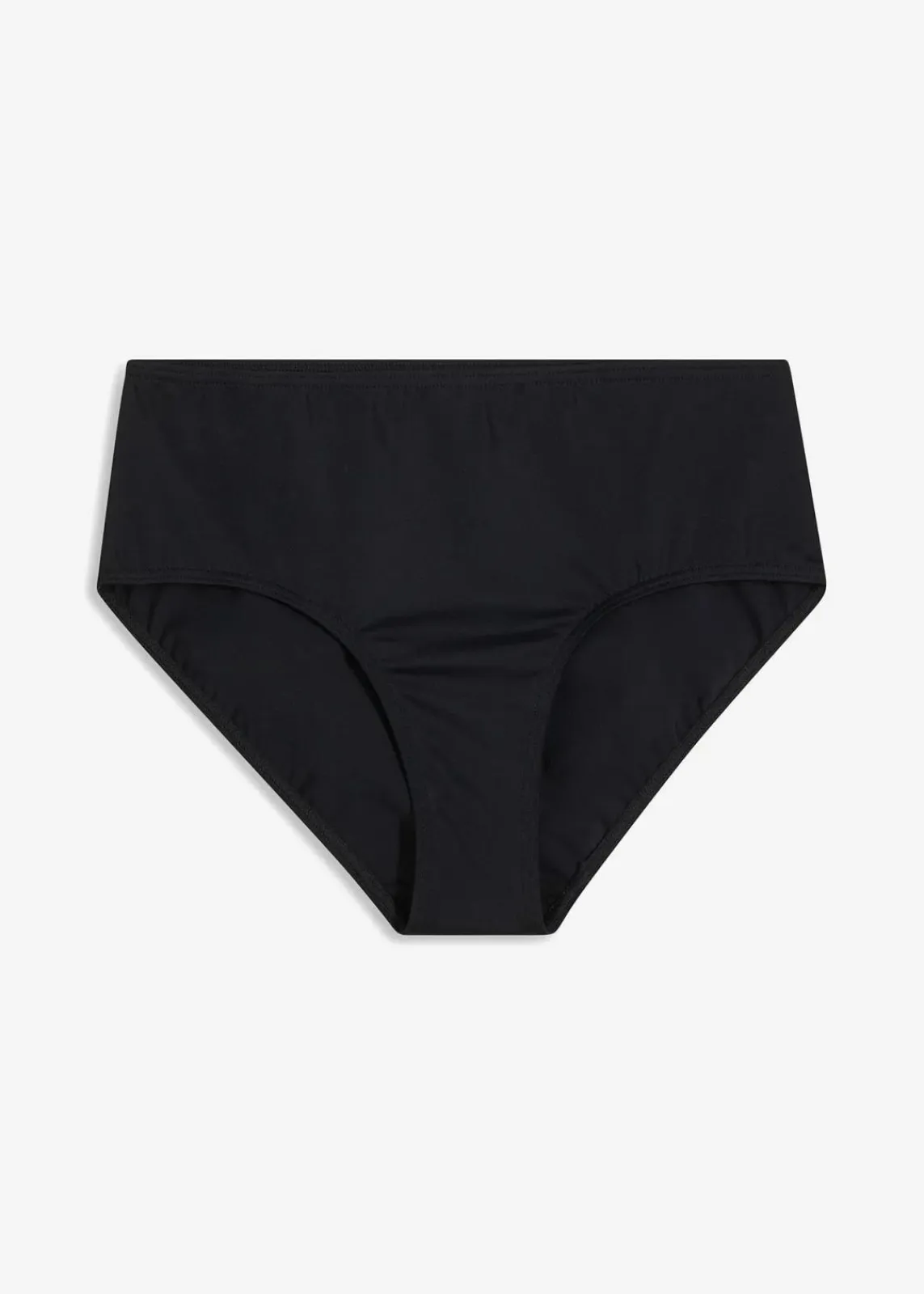 bonprix Nachhaltigere Materialien|Bedeckende Bademode^Highwaist-Bikinihose schwarz