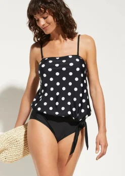 bonprix Nachhaltigere Materialien|Bedeckende Bademode^Highwaist-Bikinihose schwarz
