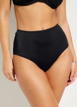 bonprix Nachhaltigere Materialien|Bademode·Tankinis^Highwaist-Bikinihose im Doppelpack (2er Pack) schwarz