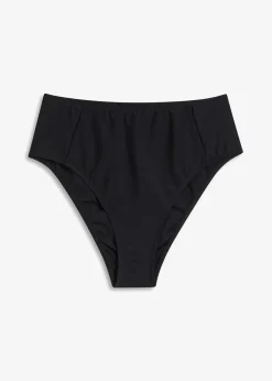 bonprix Nachhaltigere Materialien|Bademode·Tankinis^Highwaist-Bikinihose mit hohem Beinausschnitt schwarz