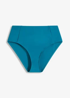 bonprix Nachhaltigere Materialien|Bademode·Tankinis^Highwaist-Bikinihose mit hohem Beinausschnitt petrol