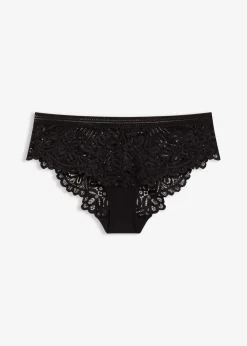 bonprix Wäsche·Dessous|Wäsche·Höschen^Hipster aus edler Spitze schwarz
