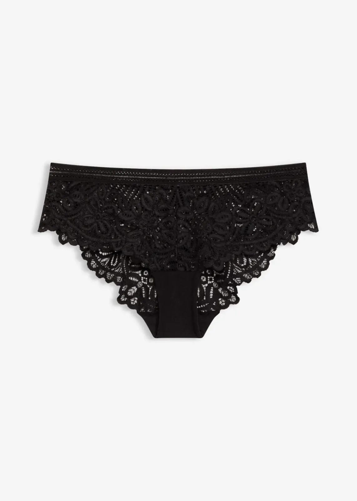 bonprix Wäsche·Dessous|Wäsche·Höschen^Hipster aus edler Spitze schwarz