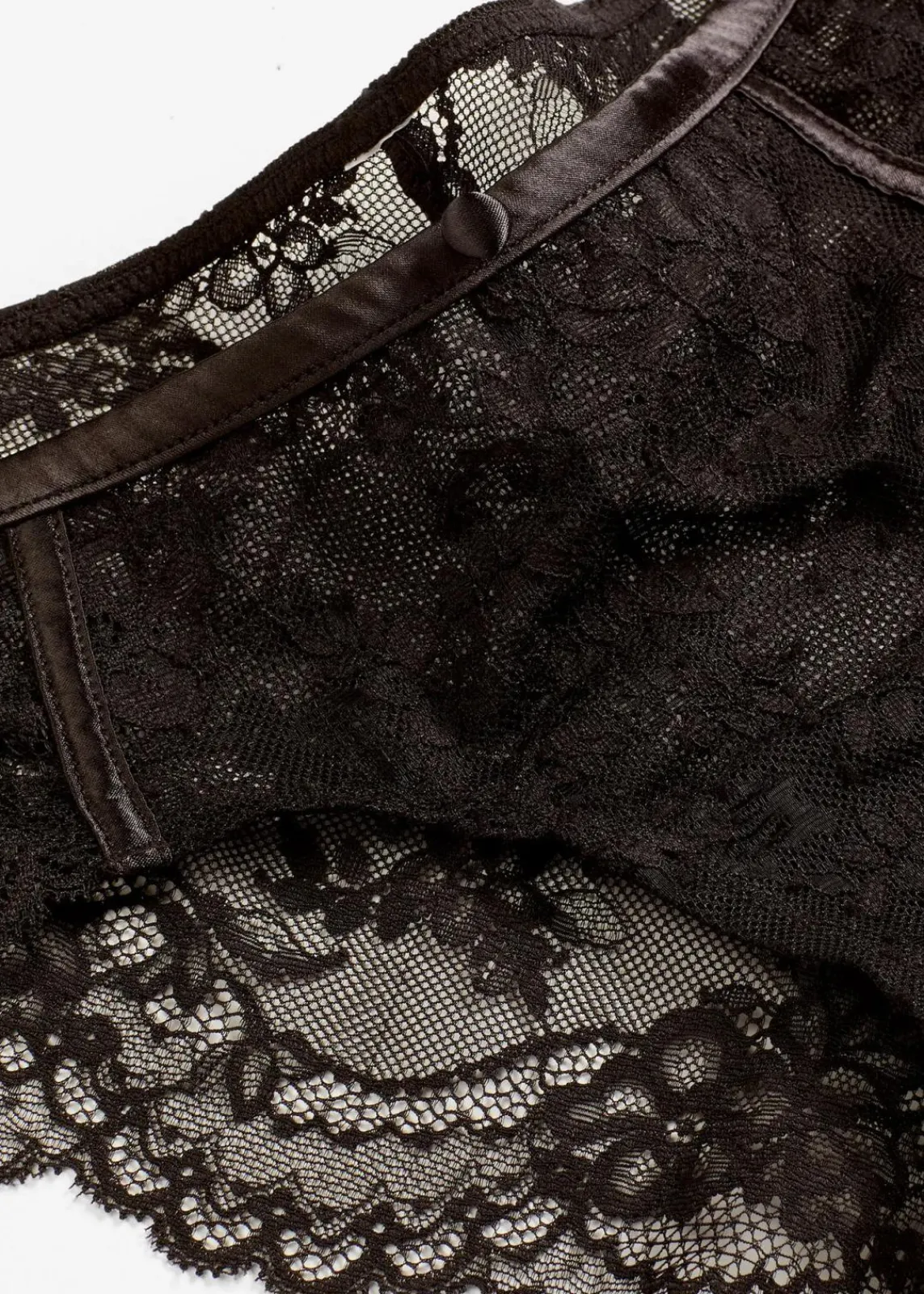bonprix Höschen|Dessous^Hipster aus feiner Spitze schwarz