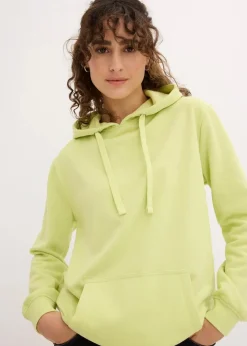 bonprix Sweat|Basics^Hoodie mintgrün