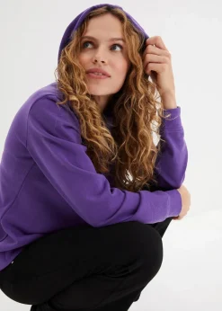 bonprix Sweat|Basics^Hoodie lila