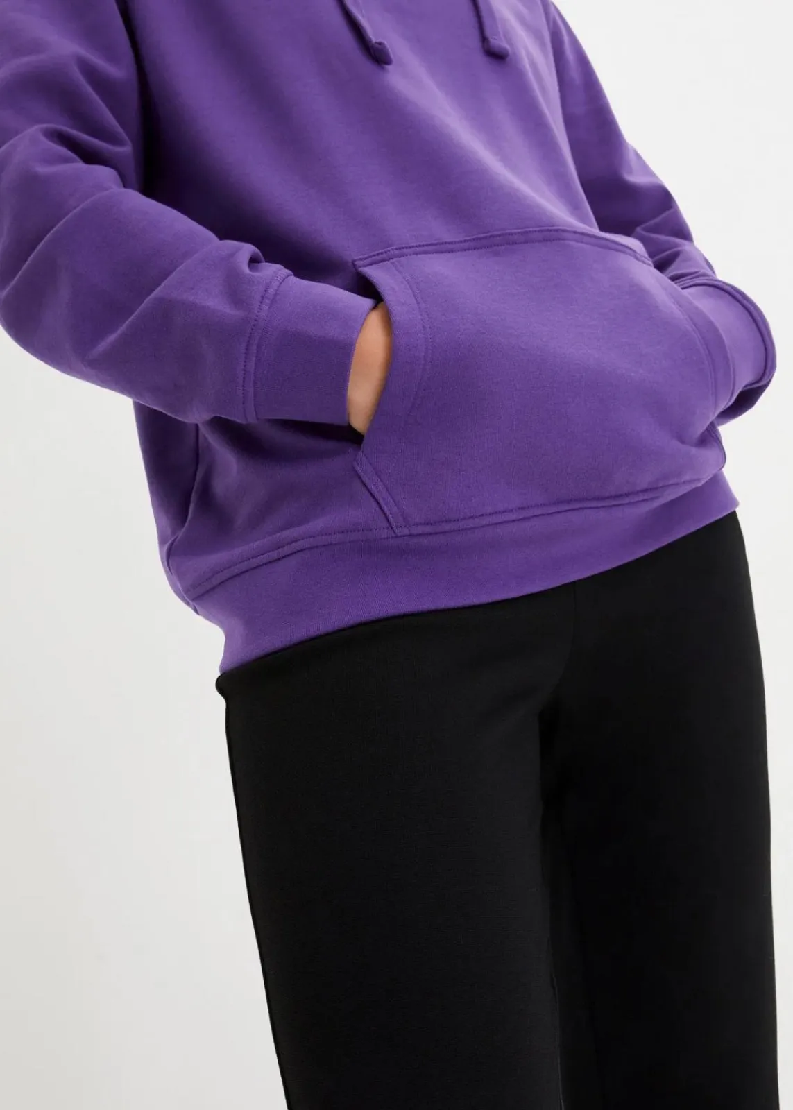 bonprix Sweat|Basics^Hoodie lila