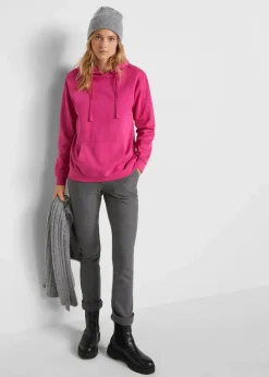bonprix Bekleidung·Röcke|Bekleidung·Blusen & Tuniken^Hoodie magnolienpink