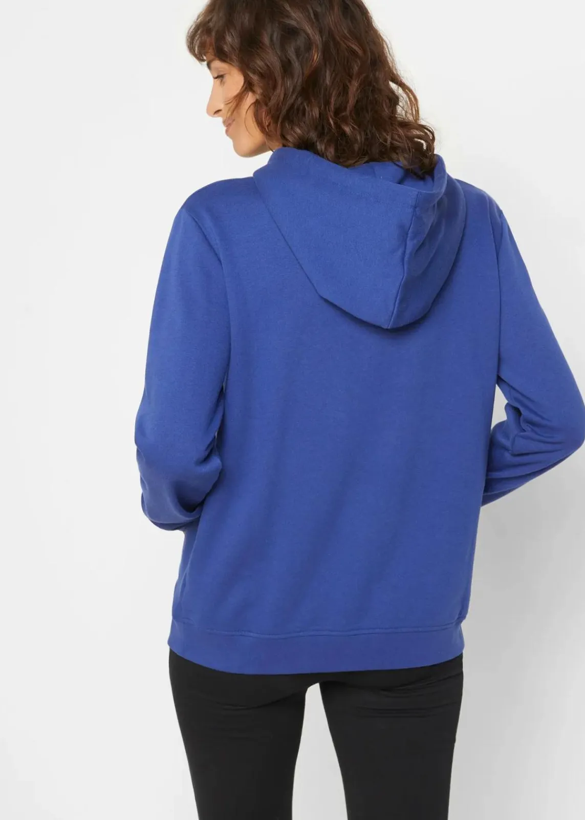 bonprix Sweat|Basics^Hoodie mitternachtsblau