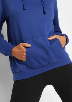 bonprix Sweat|Basics^Hoodie mitternachtsblau