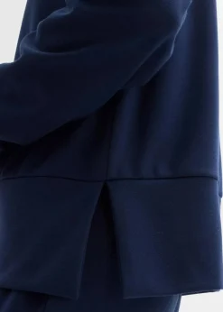 bonprix Bekleidung·Blusen & Tuniken|Sweat^Hoodie aus bequemen Punto di Roma dunkelblau