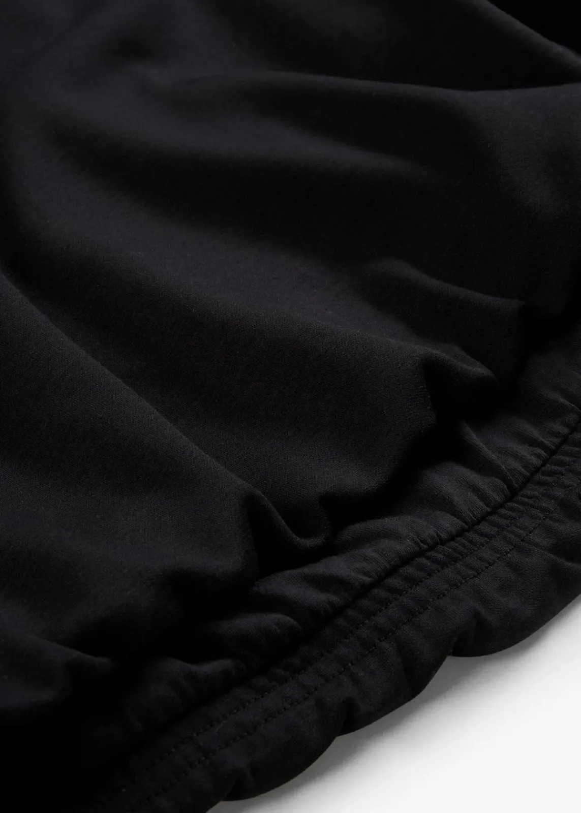 bonprix Bekleidung·Blusen & Tuniken|Sweat^Hoodie aus leicht glänzendem Viskose-Mix schwarz