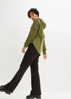 bonprix Sweat^Hoodie in Regular Fit dunkelkhaki