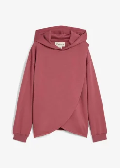 bonprix Bekleidung·Blusen & Tuniken|Sweat^Hoodie mit Kapuze aus softem Viskose-Mix softbeere