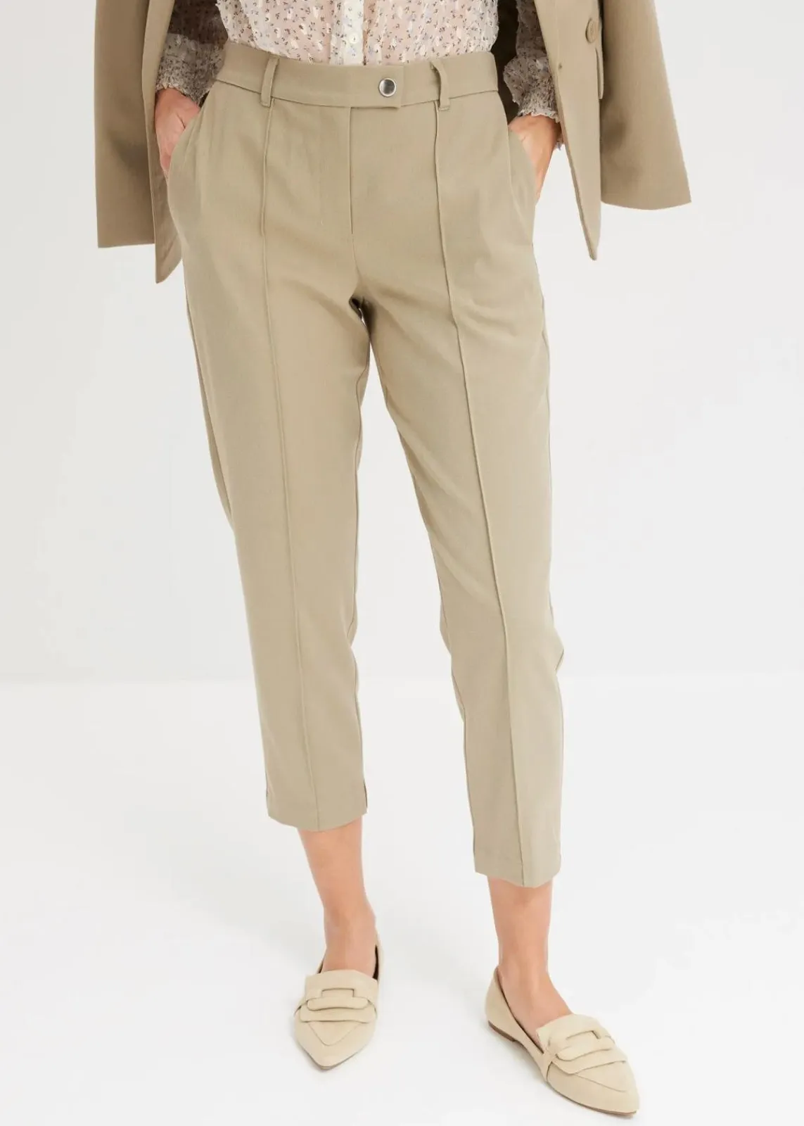 bonprix Nachhaltigere Materialien|Hosen^Hose new khaki