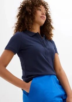 bonprix Bekleidung·Röcke|Bekleidung·Kleider^7/8-Hose aus Bio-Baumwolle mit Stretch arktikblau