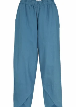 bonprix Hosen|Bekleidung·Kleider^3/4-Hose aus leichtem Leinen-Mix jeansblau
