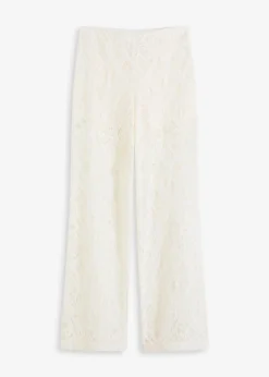 bonprix Hosen^Hose aus Spitze creme