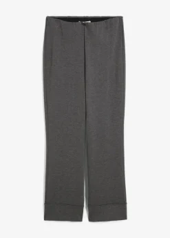bonprix Hosen^Hose aus Viskose-Mix anthrazit meliert meliert